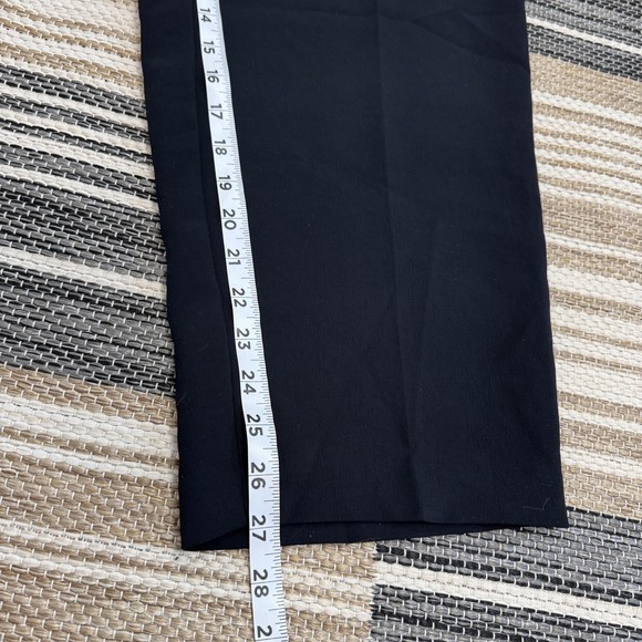 Aritzia Wilfred The Effortless Pant Women's Size 10 Black Pleated High Rise - Picture 14 of 16